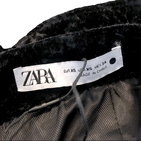 Zara Draped Mini Skirt - Picture 3 of 4
